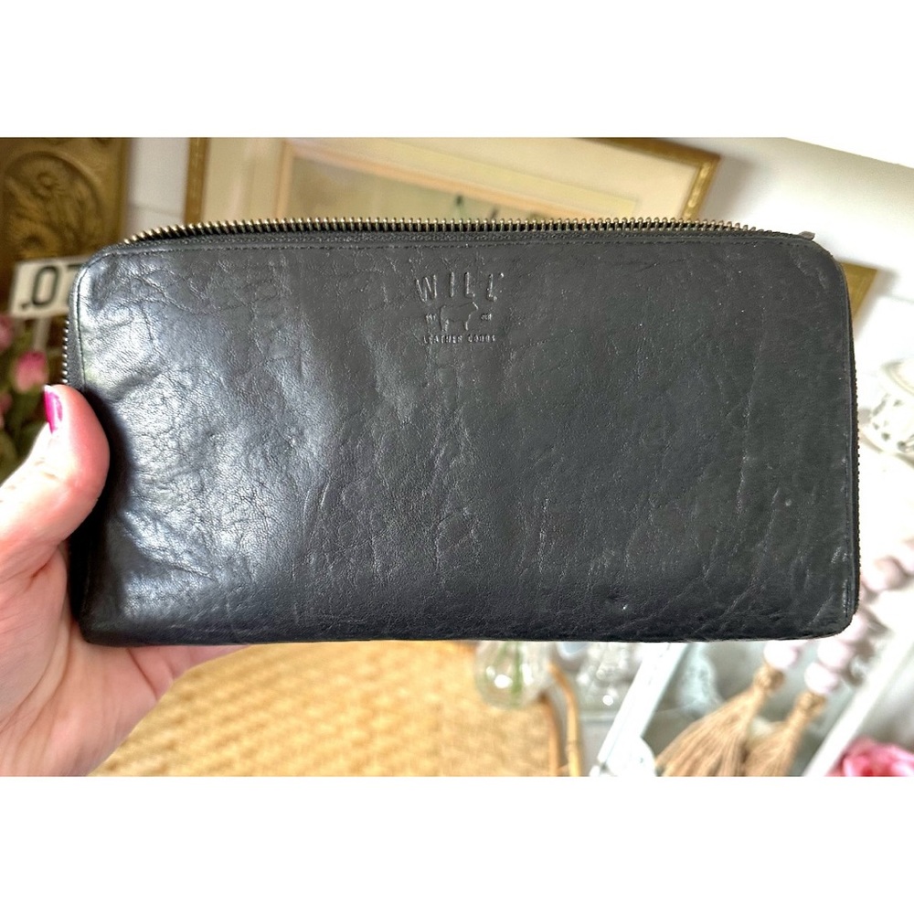 Will Leather Goods Black Wallet